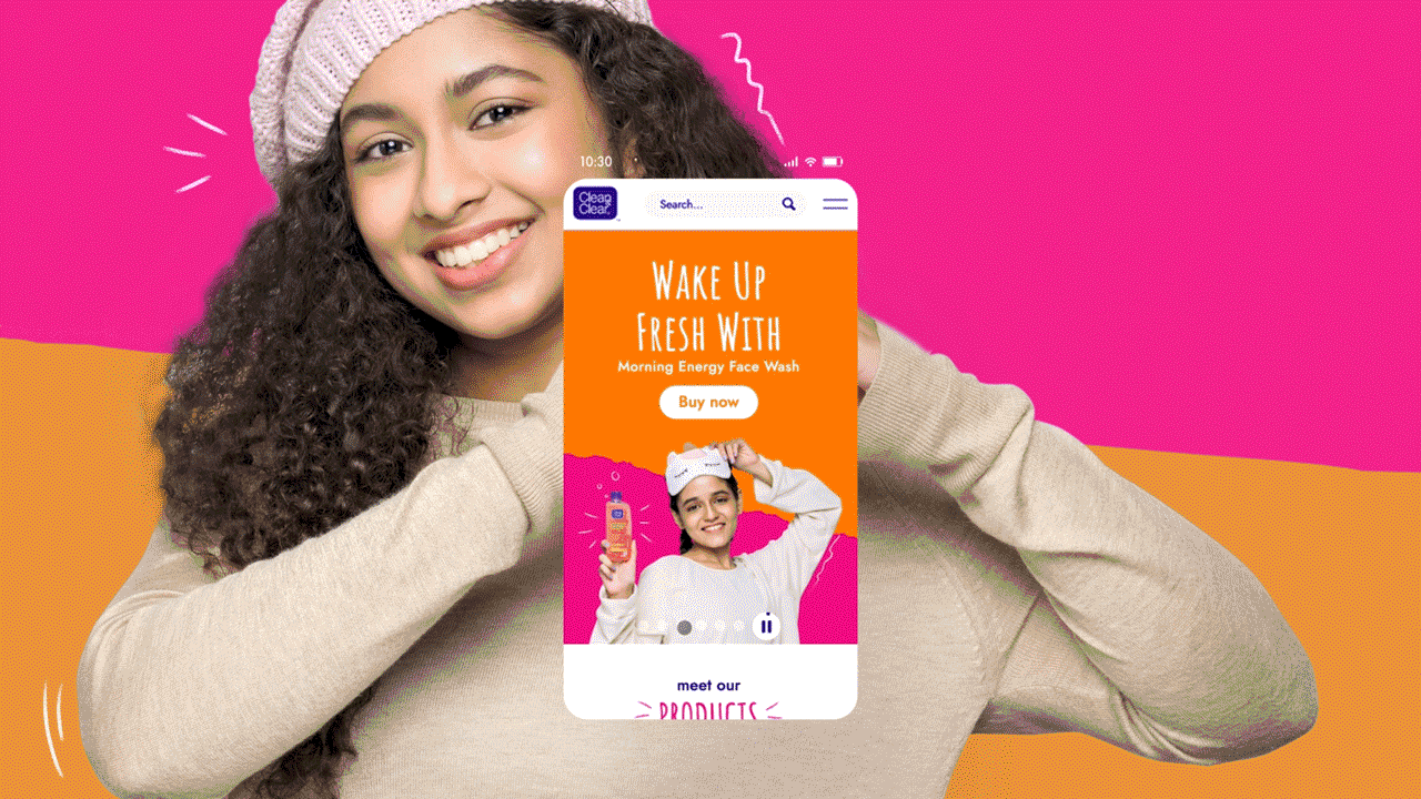 Clean and Clear Website